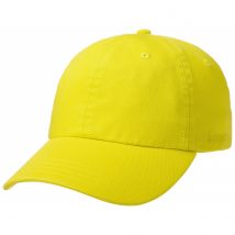 Casquette Baseball Rector Coton Jaune Fluo Stetson