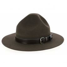 Chapeau Scout Feutre Laine Marron - Guerra 1855