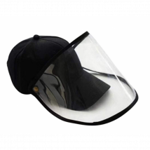 Casquette avec visiere de protection