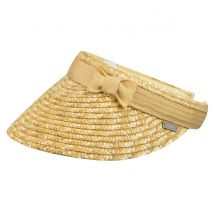 Visière Paille Dunewood Beige Betmar - Taille unique - Paille - Chine