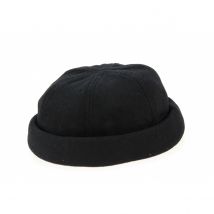 Bonnet Docker Laine Noir Traclet