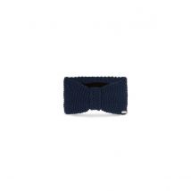 Bandeau Nunka Tricot Noeud Bleu Marine Pipolaki