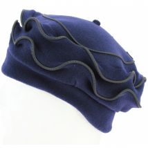 Béret Polaire Femme Cordelle Marine - Traclet - Taille unique - Polaire - France