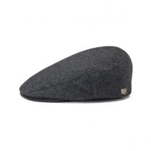 Casquette Hooligan Noir Gris - Brixton - 56 cm - Polyestère - Chine