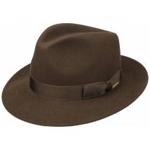 Chapeau Bogart Penn Marron - Stetson - 61 cm - Feutre poil - République Tchèque
