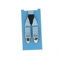 Bretelle a petites fleur bleu