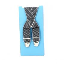 bretelle fantaisie - Marron/gris