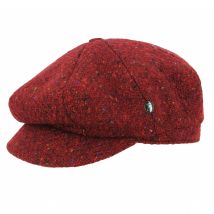 Casquette Gavroche Chinée Rouge Fingal -City Sport - 56 cm - Laine - Belgique