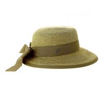 Casquette Visière Cézanne Paille papier - Fléchet