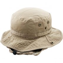 Bob coton cordon Ethos camel - Taille unique - Coton/polyester - Vietnam