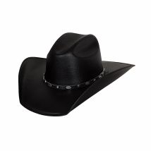 Chapeau CowBoy Bullhide Hank It Black - Justin Moore - Justin Moore - Noir - 58 cm - Panama - Mexique