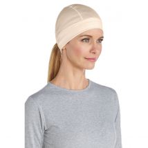 Bonnet Hubbard UV Water Beige - Coolibar - 55-57 cm - polyester 1spandex - Thailande