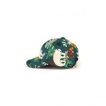 Casquette Baseball Enfant Paresseux Coton Vert - le Chapoté Paris