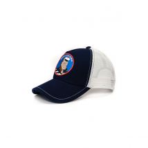Casquette Trucker Vieux Loup D'Mer Coton Marine - le Chapoté Paris
