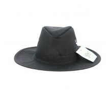 Chapeau Grand Traveller Wrangler Coton Huilé - Jacaru - S - 54/55 cm - Coton - Australie