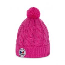 Bonnet Pompon Enfant Alpina Rose - Pipolaki