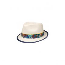 Chapeau Trilby Exotic Viscose - Stetson - M - 56/57 cm - Viscose - Chine