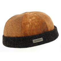 Bonnet Docker Jersey Cuir Camel - Göttmann - XXL - 62/63 cm - Cuir - Bulgarie