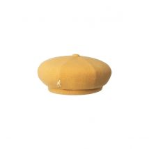 Béret Le Mouss laine jaune flannel - Kangol - M - 56/57 cm - Modacrylique - Taiwan