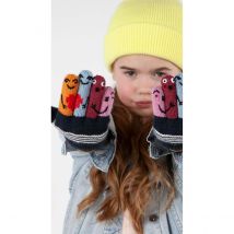 Gants Enfant Avec visages Puppet Marine - Barts - Taille unique - Acrylique - Chine
