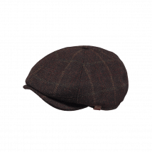 Casquette Plate Jamaica Marron - Barts - L - 58/59 cm - Coton/Polyester - Chine