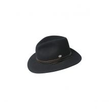 Chapeau Fedora Nelles Feutre Laine noir - Bailey - M - 56/57 cm - Laine - Etats Unis d'Amérique