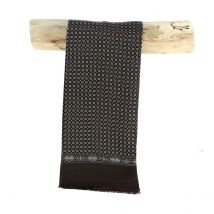 Foulard en soie Yoly marron - Traclet - Taille unique - Soie - Italie