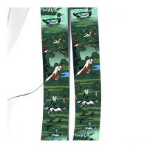 Bretelles Chasseur Motif chien/canard - Traclet - Taille unique - Polyester/élastodiene - France