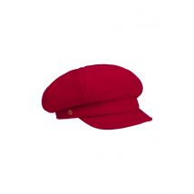 Casquette gavroche Romance Rouge - 55 cm - laine/polyamide - Slovaquie