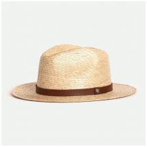 Chapeau Fedora Messer Paille - Brixton - 60 cm - Paille - Mexique