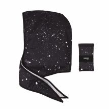 Capuche Noire Stars Polyester