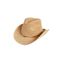 Chapeau Cowboy Castaway Raphia UPF50+ - House of Ord - Rigon Headwear - Paille - Taille unique - Paille - Chine