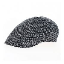 Casquette Bombée Livo Coton Black/White - Marone - 60 cm - 7coton/Polyester/élasthanne - Italie