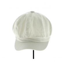 Casquette Gavroche Edy Blanche - Traclet - Taille unique - polyester coton viscose - Chine
