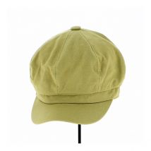 Casquette Gavroche Edy Moutarde - Traclet - Taille unique - polyester coton viscose - Chine