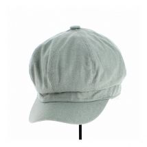 Casquette Gavroche Edy Vert Gris - Traclet - Taille unique - polyester coton viscose - Chine