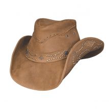 Chapeau Western / Country Hidden Pleasures - Bullhide - Montecarlo Hat Co - Marron - S - 54/55 cm - Cuir - Colombie