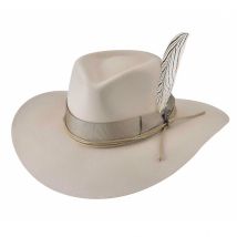 Chapeau Traveller Good Vibe Feutre Laine Grège - Bullhide - Montecarlo Hat Co - Blanc - M - 57/58 cm - Feutre Laine - Colombie