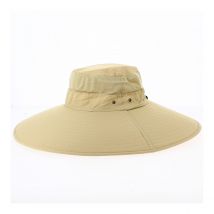 Chapeau Larges Bords Ethos Nylon Beige - Taille unique - nylon - Chine