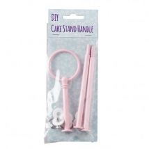 3-teiliges Stab-Set für DIY Gebäckständer - Rosa