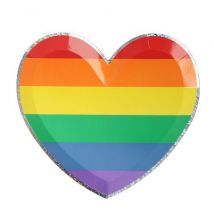 Kleinen Tellern - Rainbow Heart