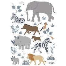 Wandaufkleber A3 - Big five & Co