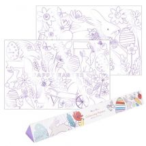 2-er Set Poster zum Ausmalen - Easter