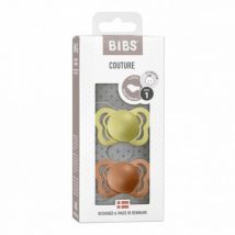 2er Set BIBS Couture Naturkautschuk Schnuller - Meadow & Earth