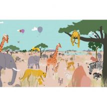 Panorama Tapete Safari - XL - 400x250cm