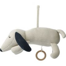 Angela Spieluhr - Dog Sandy & Midnight Navy mix
