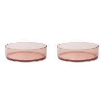 Nara Tritan-Schüssel - 2-pack - Dusty raspberry