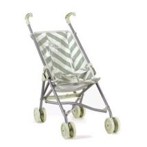 Puppenbuggy Stripes Vert de gris