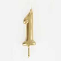 Kerze Goldene Nummer - 1 - My little day