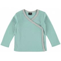 Shirt mit überschlag - celadon
